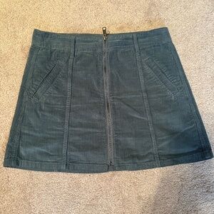 American Eagle Blue corduroy skirt